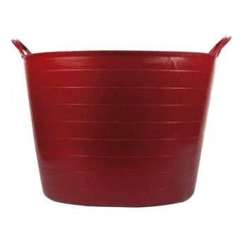 Balde polietileno 40L reforado vermelho ref BKT42RP BELLOTA