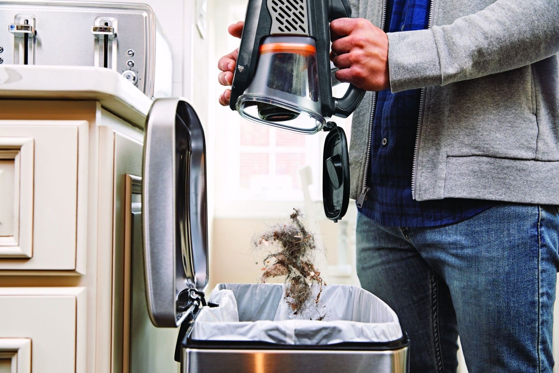 Aspirador de mão 18V 2Ah LITIO refª BHHV520JF BLACK DECKER