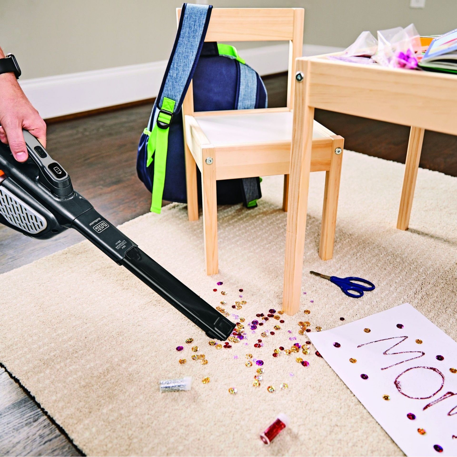 Aspirador de mão 18V 2Ah LITIO refª BHHV520JF BLACK DECKER