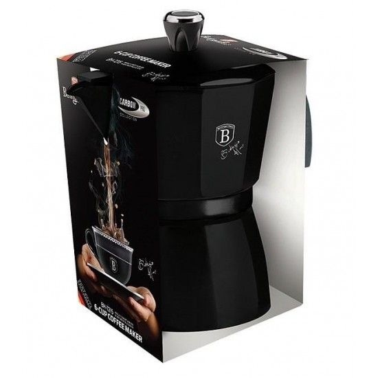 Cafeteira Estilo Italiano, Metallic Line Carbon Pro Edition ref� BH-7215 MADER