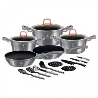 Trem de Cozinha, 17 Pcs, Moonlight Collection refª BH-7044 MADER Trem de Cozinha, 17 Pcs, Moonlight Collection refª BH-7044 MADER