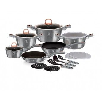 Trem de Cozinha, 18 Pcs, Moonlight Collection ref BH-7037 MADER