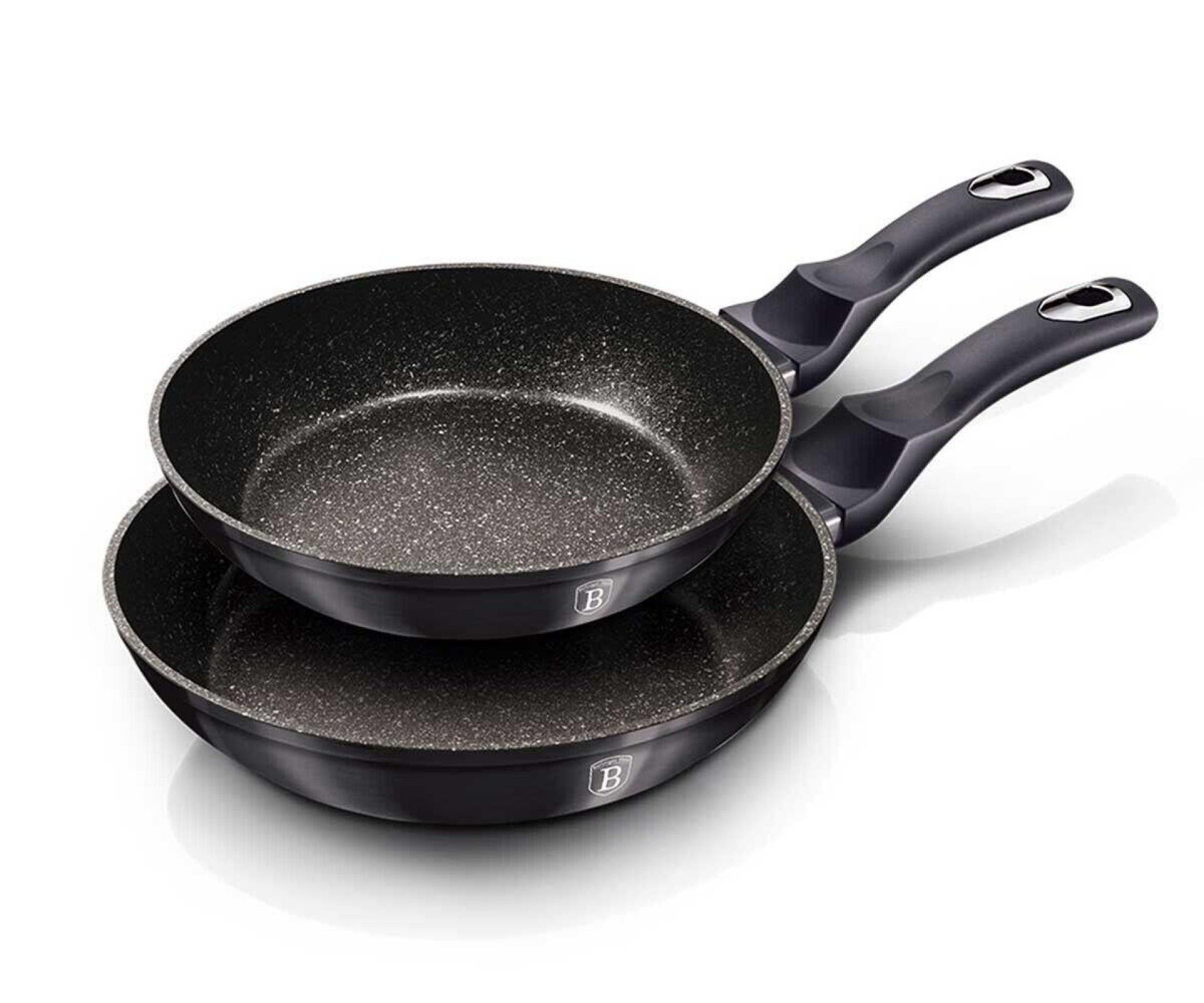 Conjunto Frigideiras com Grelhador, Com Tampa, Metallic Line Carbon Pro Edition refª BH-6923 MADER