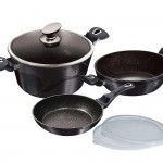 Trem de Cozinha, 6 Pcs, Metallic Line Carbon Pro Edition ref BH-6905 MADER