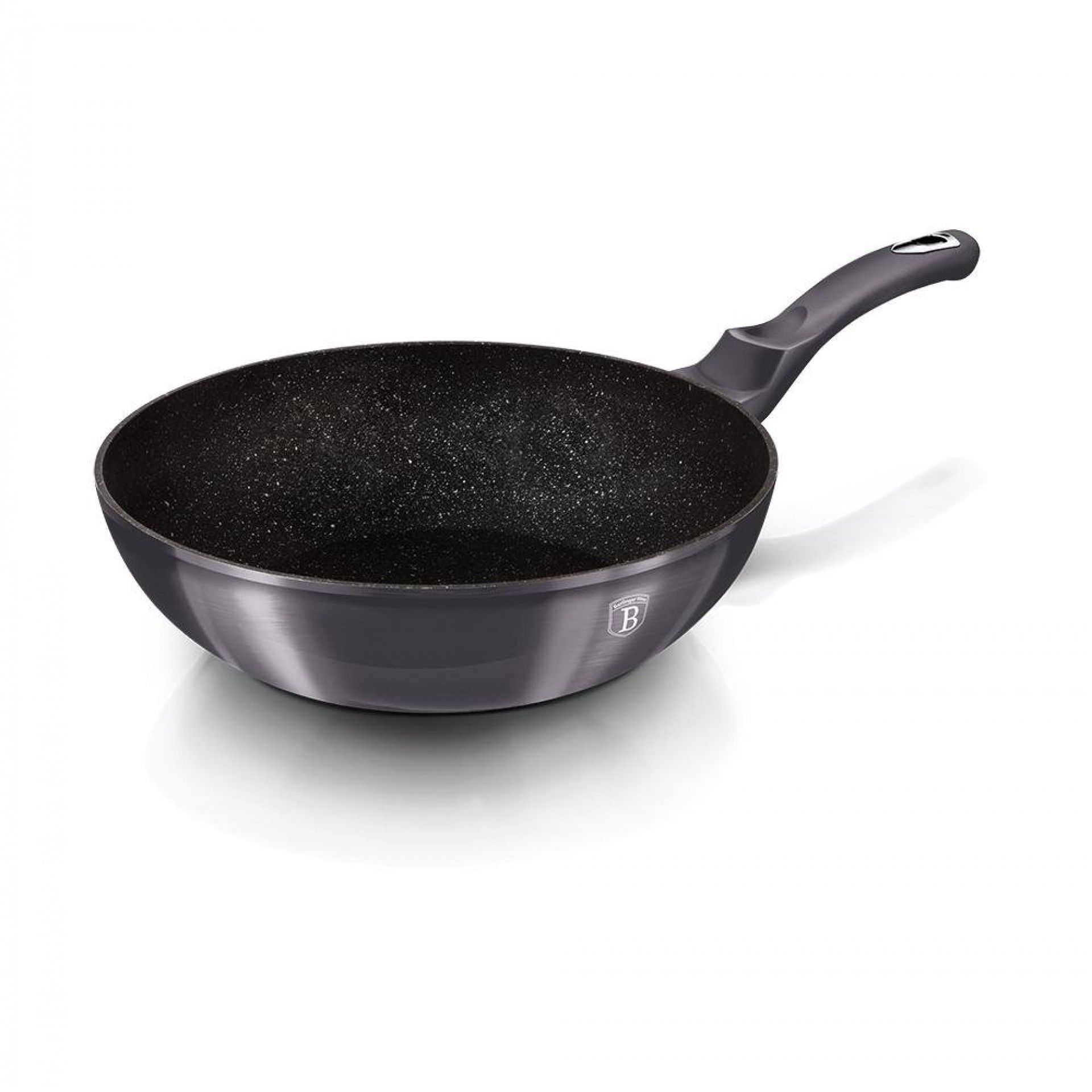 Wok, 28 cm, Metallic Line Carbon Pro Edition refª BH-6900 MADER
