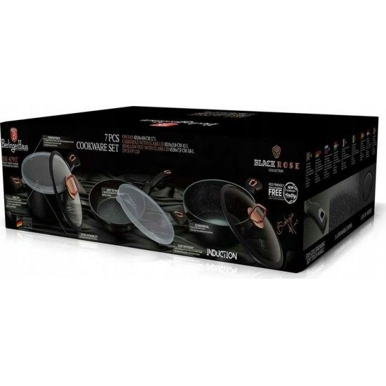 Trem de Cozinha, 7 Pcs, Black Rose Collection ref� BH-6791T MADER