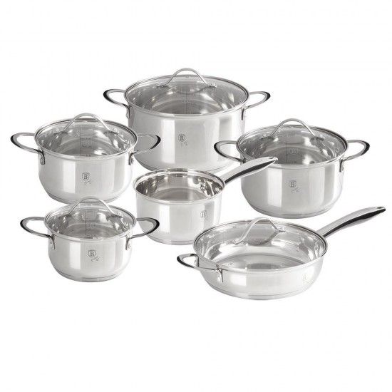 Trem de Cozinha, 12 Pcs, Silver Jewellery Collection ref BH-6661 MADER