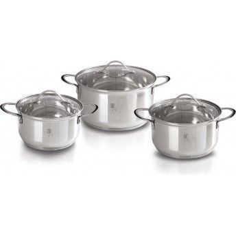 Trem de Cozinha, 6 Pcs, Silver Jewellery Collection ref BH-6662 MADER