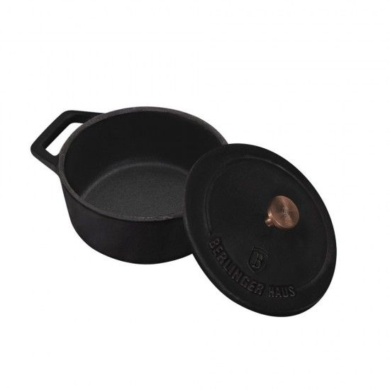 Mini Tacho, 12 cm, Ferro Fundido, Matt Black ref BH-6490 MADER
