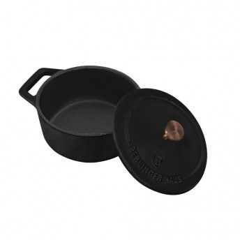 Mini Tacho, 10 cm, Ferro Fundido, matt black ref BH-6489 MADER