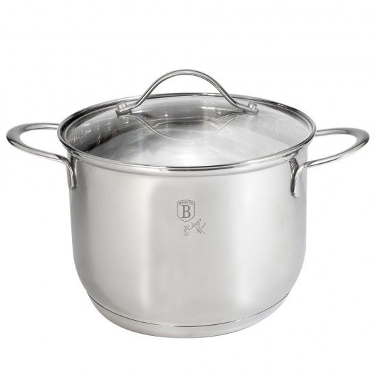 Caarola com Tampa, 16 cm, Silver Jewellery Collection ref BH-6289 MADER