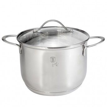 Caarola com Tampa, 20 cm, Silver Jewellery Collection ref BH-6291 MADER