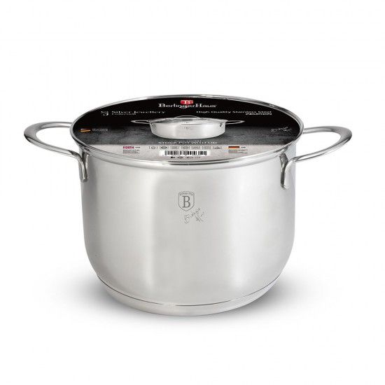 Panela com Tampa, 24 cm, Silver Jewellery Collection ref� BH-6285 MADER