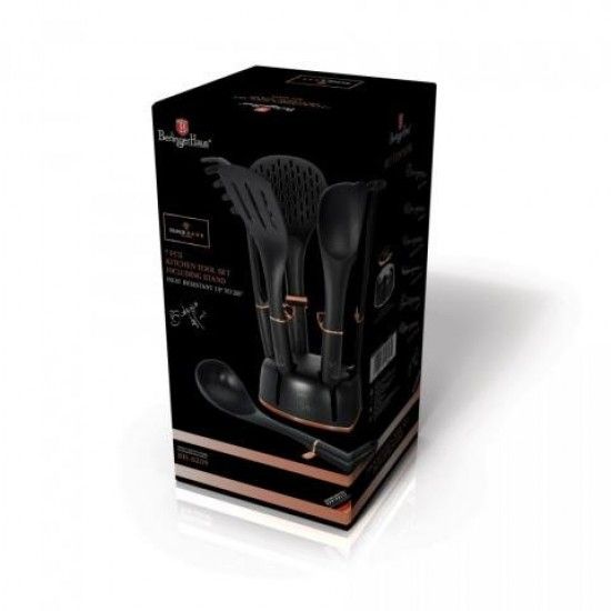 Conjunto Acessrios Cozinha, 7 Pcs, Black Rose Collection ref BH-6209A MADER