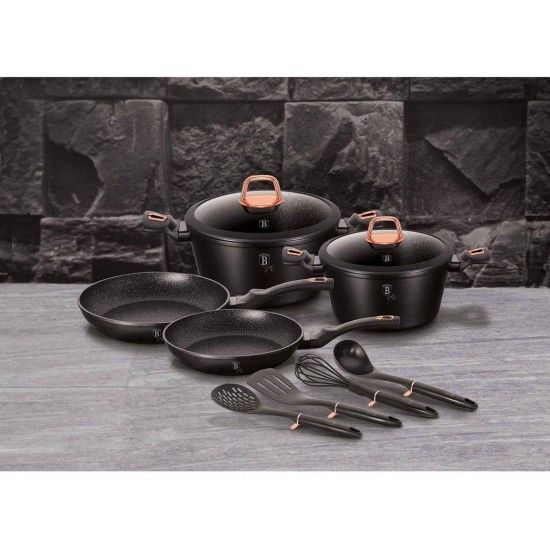 Trem de Cozinha, 10 Pcs, Black Rose Collection ref� BH-6149 MADER