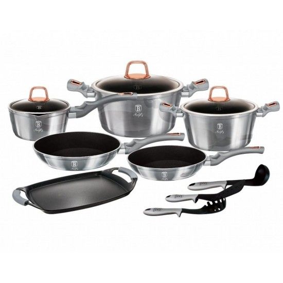 Trem de Cozinha, 12 + 2 Pcs, Moonlight Collection ref BH-6021 MADER