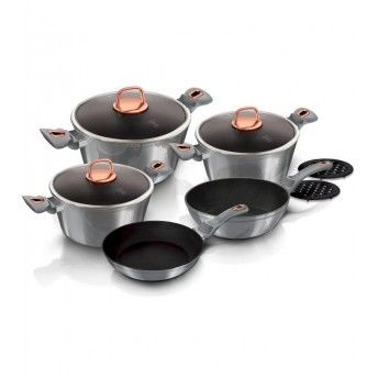 Trem de Cozinha, 10 Pcs, Moonlight Collection ref BH-6020 MADER