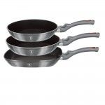 Set Frigideiras e Grelhador, 3 Pcs, Moonlight Collection refª BH-6018 MADER Set Frigideiras e Grelhador, 3 Pcs, Moonlight Collection refª BH-6018 MADER
