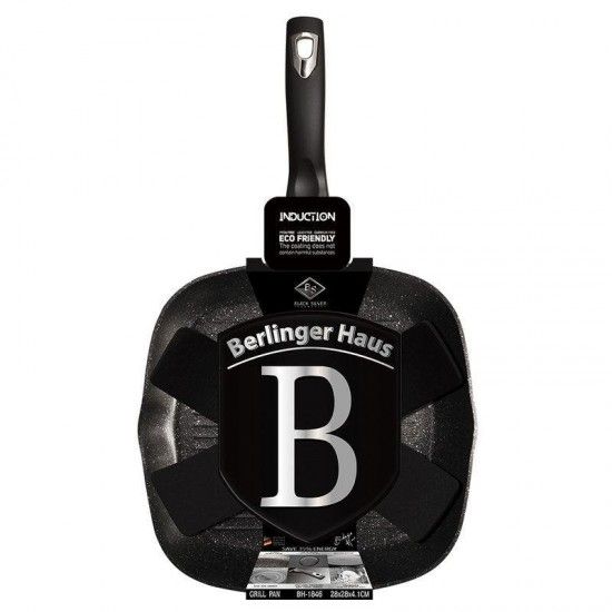 Grelhador, 28 cm, Black Silver Collection ref BH-1846 MADER