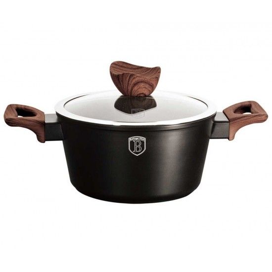 Caarola com Tampa, 20 cm, Ebony Rosewood Collection ref BH-1716 MADER