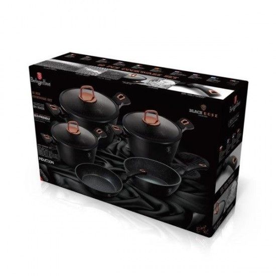 Trem de Cozinha, 10 Pcs, Black Rose Collection ref� BH-1645N MADER