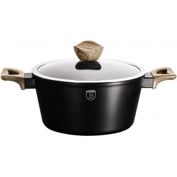Caçarola Com Tampa, 20 cm, Ebony Maple Collection refª BH-1705 MADER Caçarola Com Tampa, 20 cm, Ebony Maple Collection refª BH-1705 MADER