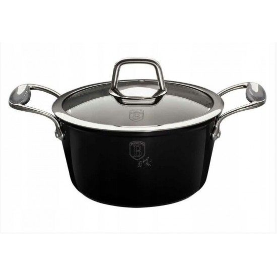 Caarola com Tampa, 24 cm, Black Royal Collection ref BH-1677 MADER