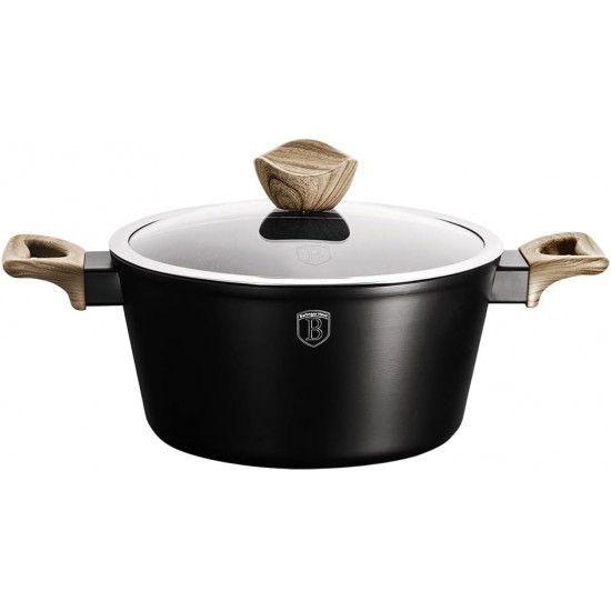 Caarola Com Tampa, 20 cm, Ebony Maple Collection ref BH-1705 MADER