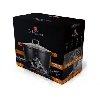 Panela com Tampa, 24 cm, Granit Diamond Line ref BH-1100N MADER