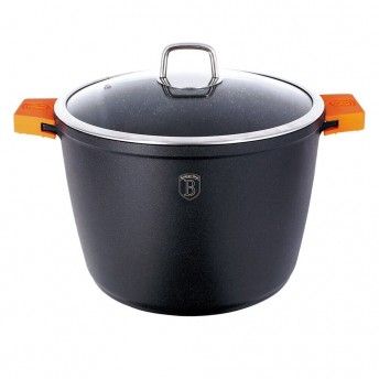 Panela com Tampa, 28 cm, Granit Diamond Line ref BH-1101N MADER