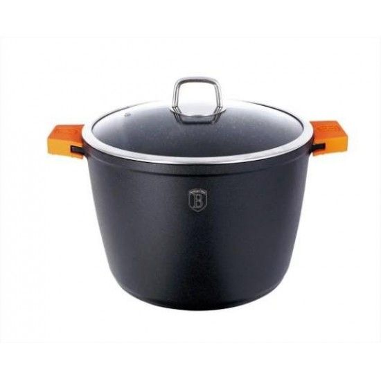 Panela com Tampa, 24 cm, Granit Diamond Line refª BH-1100N MADER Panela com Tampa, 24 cm, Granit Diamond Line refª BH-1100N MADER