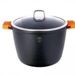 Panela com Tampa, 24 cm, Granit Diamond Line refª BH-1100N MADER Panela com Tampa, 24 cm, Granit Diamond Line refª BH-1100N MADER