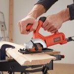 Serra Circular 400W 85mm c/mala refª BES510K-QS BLACK DECKER Serra Circular 400W 85mm c/mala refª BES510K-QS BLACK DECKER