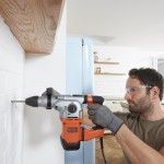 Martelo SDS-Plus 1250W com mala ref BEHS03K BLACK DECKER