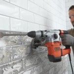 Martelo SDS-Plus 1250W com mala ref BEHS03K BLACK DECKER