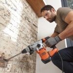 Martelo SDS-Plus 1250W com mala ref BEHS03K BLACK DECKER