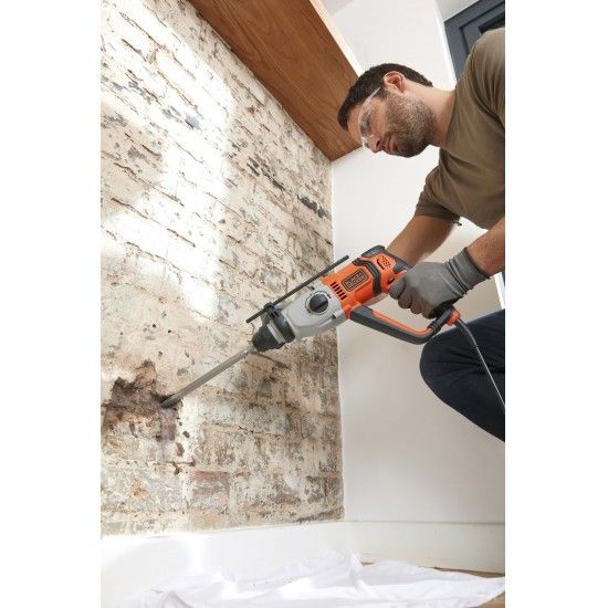 Martelo SDS-Plus 800W com mala ref BEHS02K BLACK DECKER