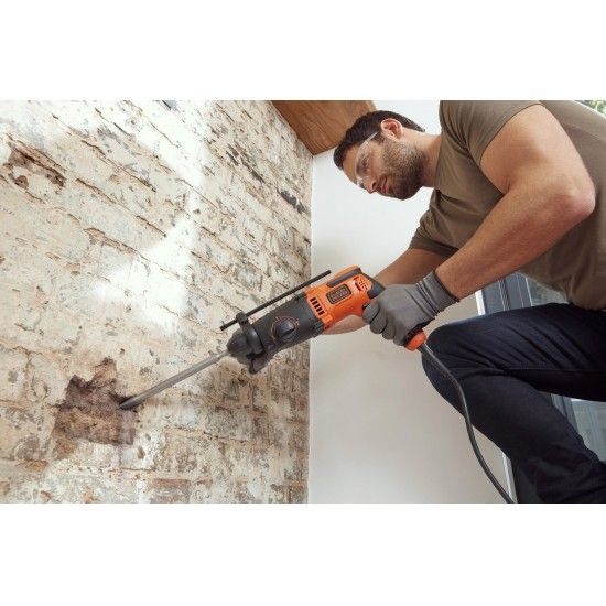 Martelo SDS-Plus 650W com mala refª BEHS01K BLACK DECKER Martelo SDS-Plus 650W com mala refª BEHS01K BLACK DECKER