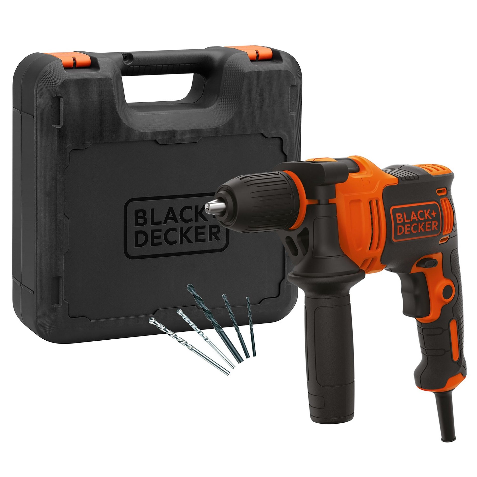 Berbequim com Percussão 710W refª BEH710K BLACK DECKER