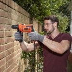 Berbequim com Percusso 500W ref BEH200 BLACK DECKER