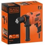 Berbequim com Percusso 500W ref BEH200 BLACK DECKER