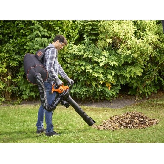 Soprador-aspirador-triturador 3 em 1 3000W refª BEBLV300-QS BLACK DECKER Soprador-aspirador-triturador 3 em 1 3000W refª BEBLV300-QS BLACK DECKER