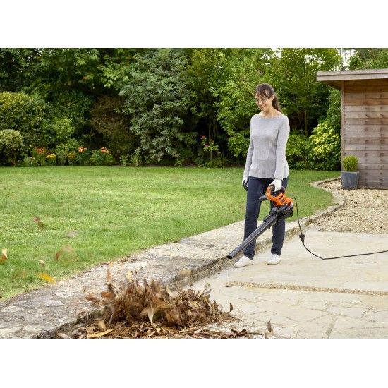 Soprador-aspirador-triturador 3 em 1 3000W refª BEBLV300-QS BLACK DECKER Soprador-aspirador-triturador 3 em 1 3000W refª BEBLV300-QS BLACK DECKER