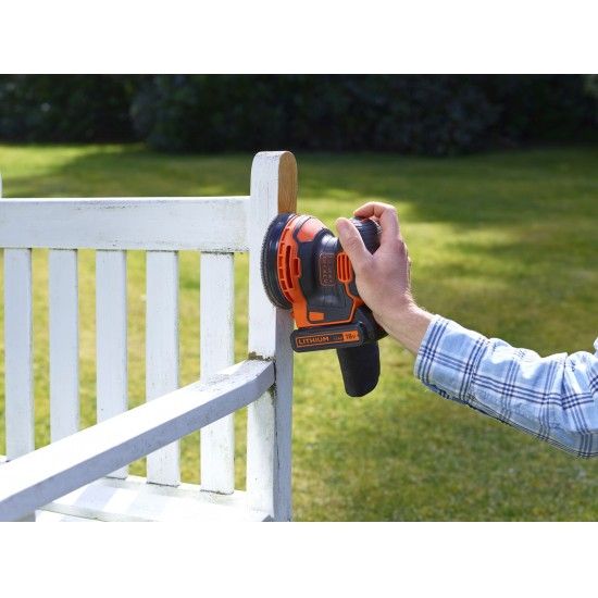 Lixadora Rotorbital 18V 1.5Ah Lítio refª BDCROS18 BLACK DECKER Lixadora Rotorbital 18V 1.5Ah Lítio refª BDCROS18 BLACK DECKER