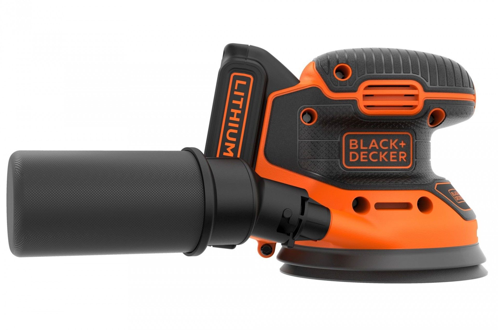 Lixadora Rotorbital 18V 1.5Ah Lítio refª BDCROS18 BLACK DECKER
