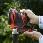 Lixadora Rotorbital 18V 1.5Ah Ltio ref BDCROS18 BLACK DECKER