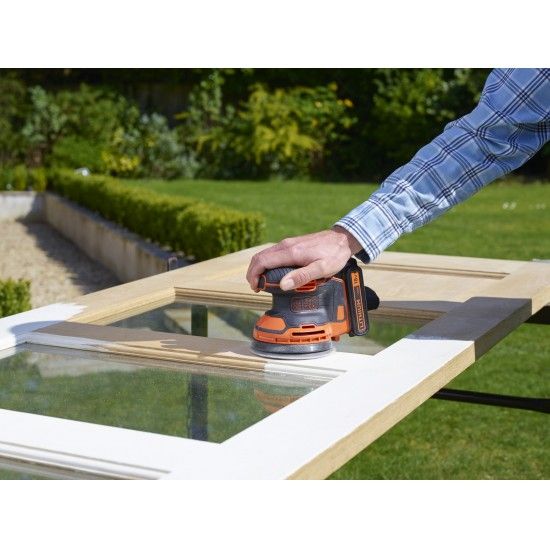 Lixadora Rotorbital 18V 1.5Ah Lítio refª BDCROS18 BLACK DECKER Lixadora Rotorbital 18V 1.5Ah Lítio refª BDCROS18 BLACK DECKER