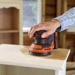Lixadora Rotorbital 18V 1.5Ah Ltio ref BDCROS18 BLACK DECKER