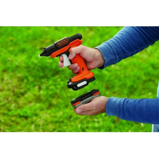 PISTOLA COLA QUENTE 12V SOLO BDCGG12N-XJ BLACK DECKER PISTOLA COLA QUENTE 12V SOLO BDCGG12N-XJ BLACK DECKER