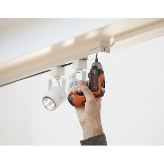 Aparafusador 3,6V de Carregamento Rápido refª BCF611CK BLACK DECKER Aparafusador 3,6V de Carregamento Rápido refª BCF611CK BLACK DECKER